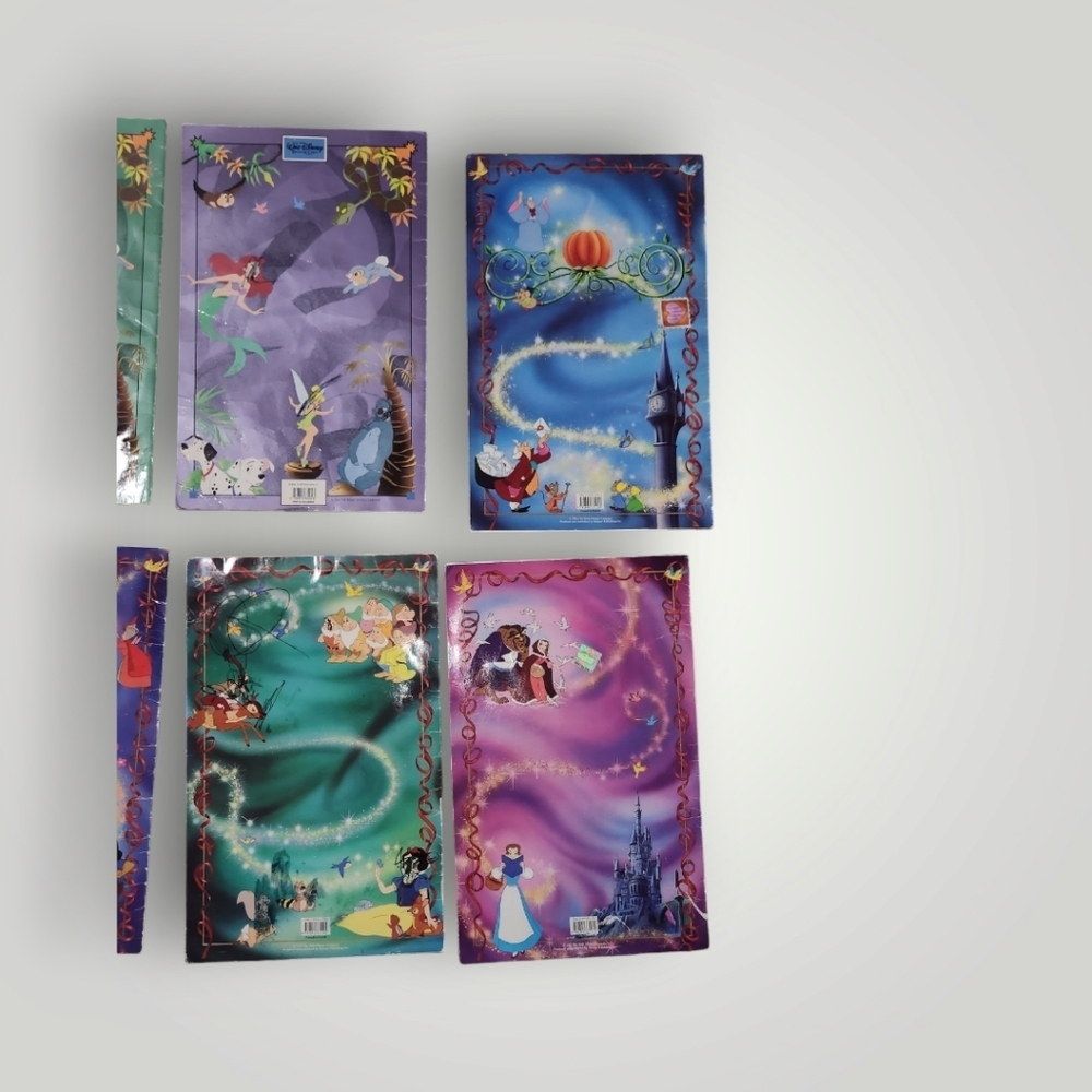 Vintage The Walt Disney Treasure Chest Book Collection Set of 8 Large Ov… - Picture 3 of 16